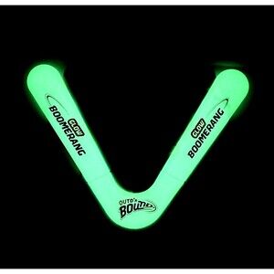 Boomerang Glow in the Dark Outdoor Fun U 2 Wing